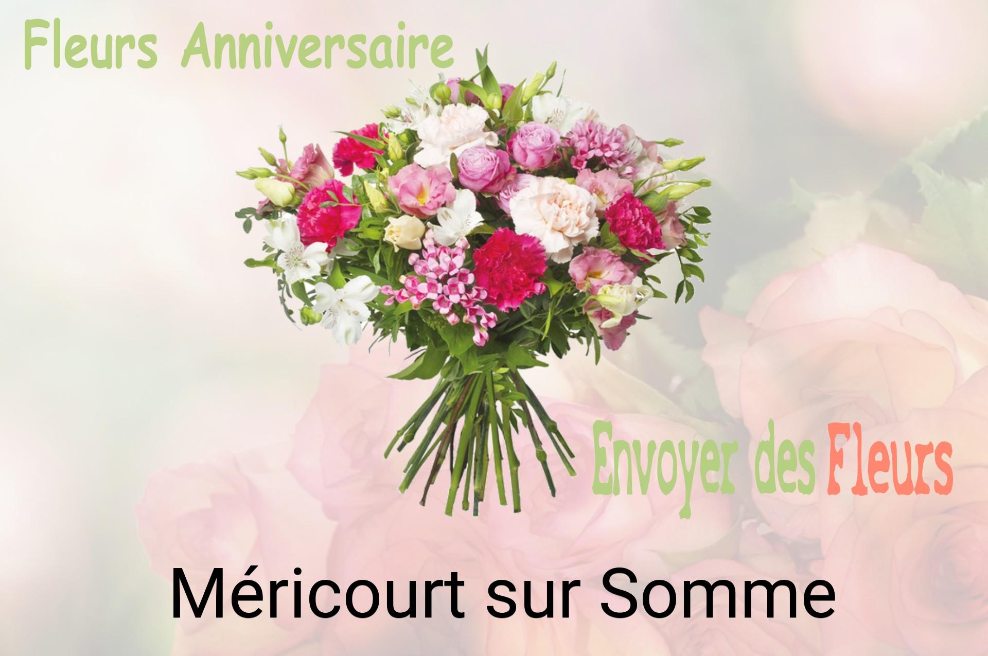 Bouquet de fleurs d’anniversaire livré à Méricourt-sur-Somme